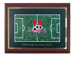 Плакетка "Футбольное поле"